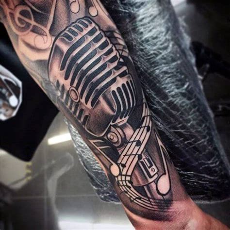 Music Sleeve Tattoo Designs