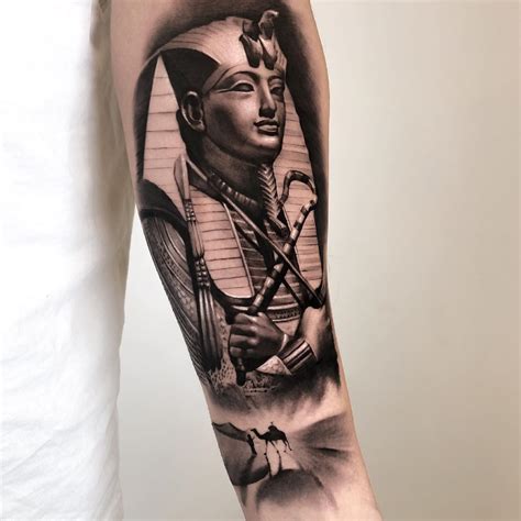 My First Tattoo Of King Tut When I Turned 21 Many More To Come In The Future R Tattoos