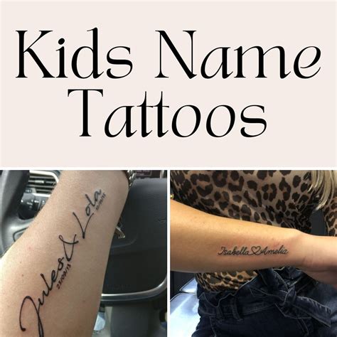 Name Tatoo Ideas