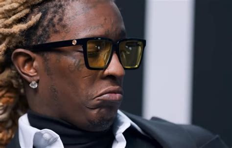 Never Seen Anybody Ever Talk About Ye Tattoo On Young Thug S Face R