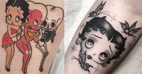 New Betty Boop Tattoos