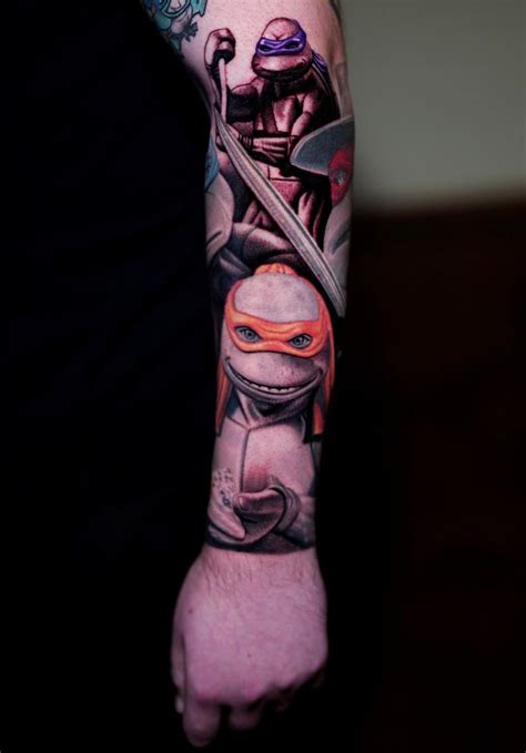 Ninja Turtles Tattoo Inkstylemag Ninja Turtles Tattoo Inkstylemag