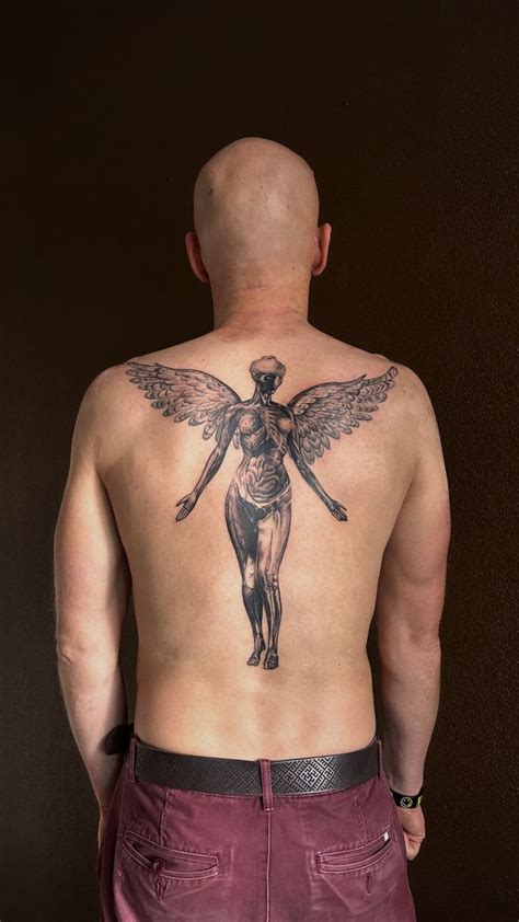 Nirvana In Utero Tattoo Back Tattoo Tattoos Art Tattoo