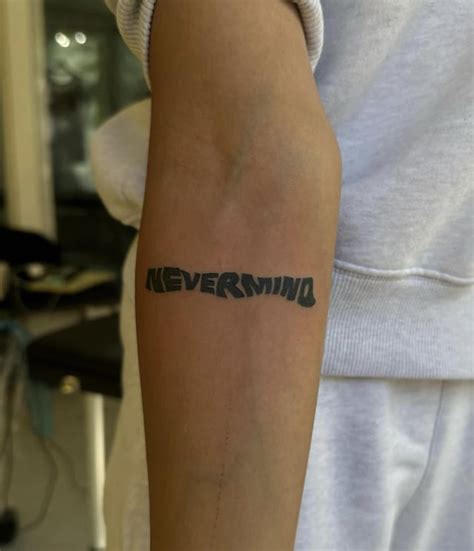 Nirvana Nevermind Tattoo R Nirvana
