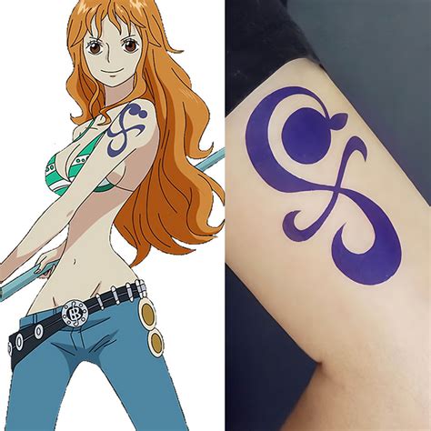 One Piece Nami Tattoo Cosplay Accessory Prop Gcosplay One Piece Nami Tattoo Cosplay Accessory Prop Gcosplay