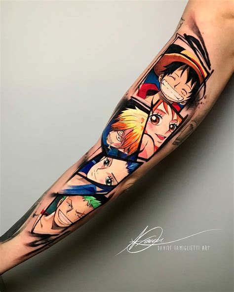 One Piece Tattoo Sleeve