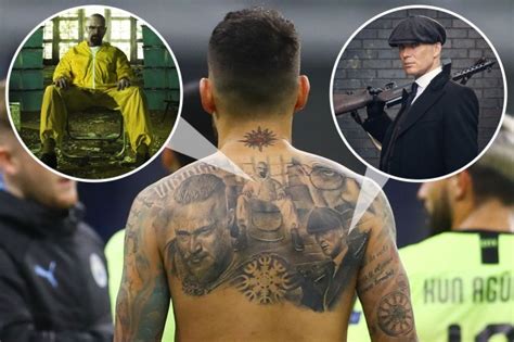 Otamendi S Impressive Tattoo Collection Breaking Bad Peaky Blinders As Usa