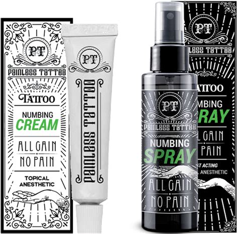 Painless Tattoo Numbing Spray Painlesstattoo