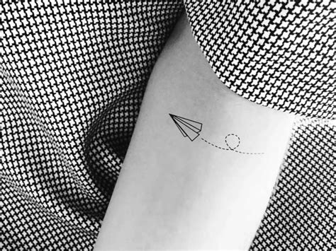 Paper Plane Tattoo Meaning Amp Symbolism Motivation