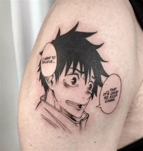 Park On Instagram My Boyfriend S First Tattoo Yuta From Jjk