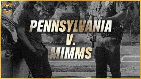Penn vs. Mimms: Epic Legal Showdown Unveiled