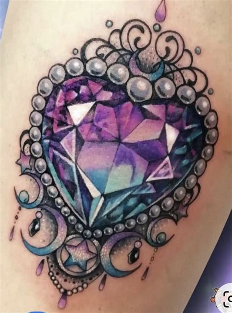 Pin By April Hunter On Possible Arm Tattoos Crystal Tattoo Gem