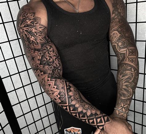 Pin By Arren Mccormick On Tattoo Sleeve Geometric Sleeve Tattoo
