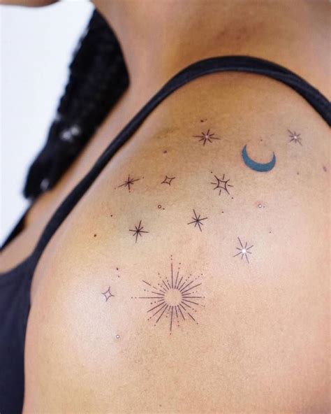 Pin By Cat On Star Tattoo Star Tattoos Shoulder Tattoo Star Tattoo