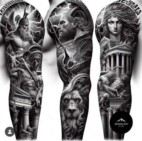Pin By Dks Tattoo Alc Ntara On Dks Tattoo Mythology Tattoos Greek