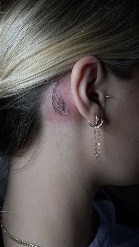 Pin By Jamie Wilson On Tattoos Behind Ear Tattoo Ear Tattoo Tattoos