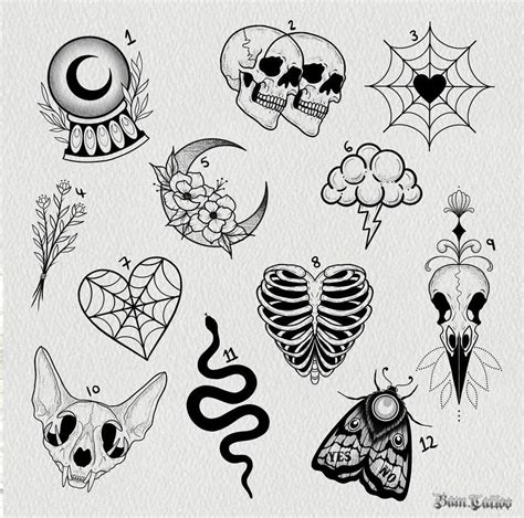 Pin By Karmen Clemons On Karmen Halloween Tattoos Creepy Tattoos