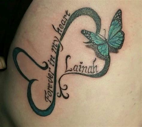 Pin By Stephanie Martinez On I Love Tats Infinity Butterfly Tattoo