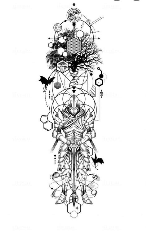 Pin By Sue Levy On Daily Squared In 2025 Geometric Tattoo Design