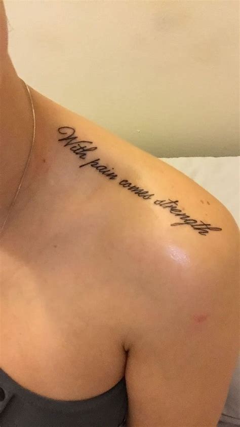 Pin By Toddandamber Bowen On Tattoos Shoulder Tattoo Quotes Shoulder