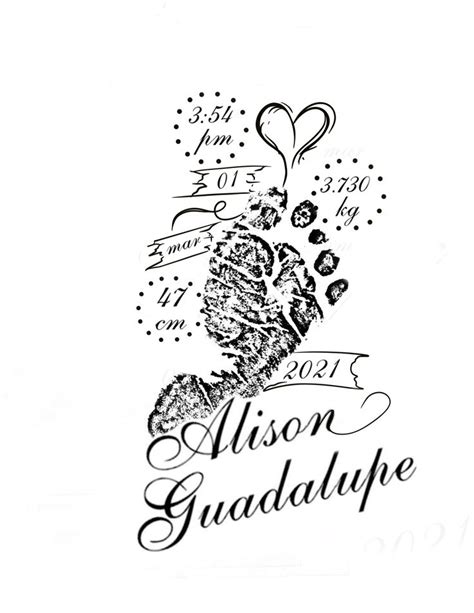 Pin By Uriel Le N On Tatuajes Ruzo Baby Tattoo For Dads Baby Tattoos