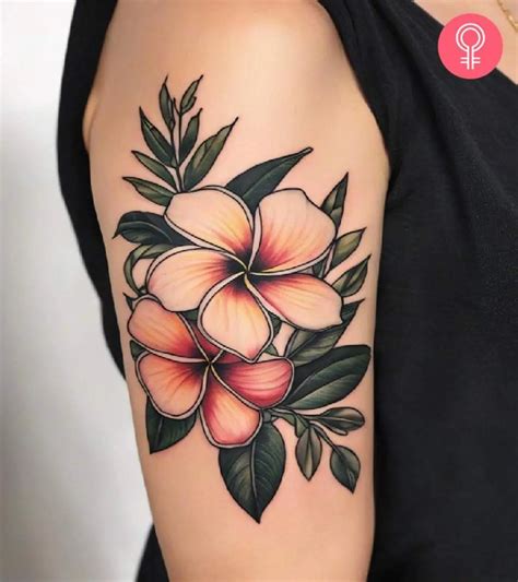 Plumeria Tattoo 8 Stunning Floral Designs To Try