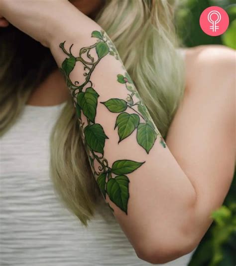 Poison Ivy Plant Tattoos