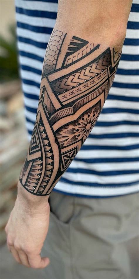 Polynesian Forearm Tattoo Artofit