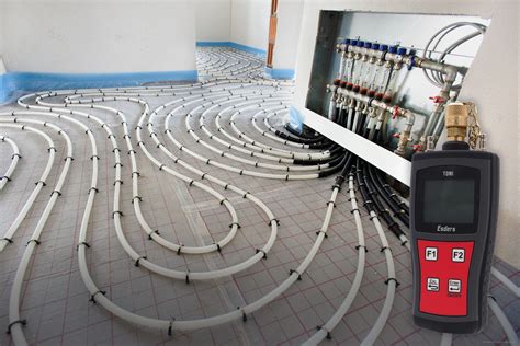 Pressure And Leak Test Of Underfloor Heating System Esders Gmbh