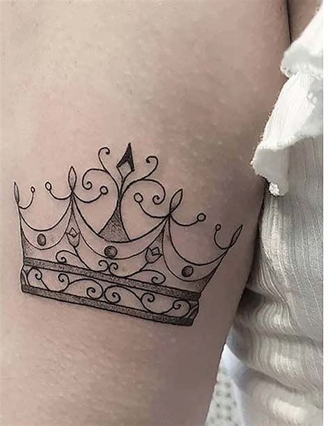 Queen Crown Tattoo Designs