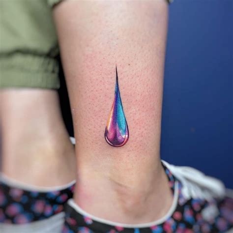 Rain Teardrop Tattoos