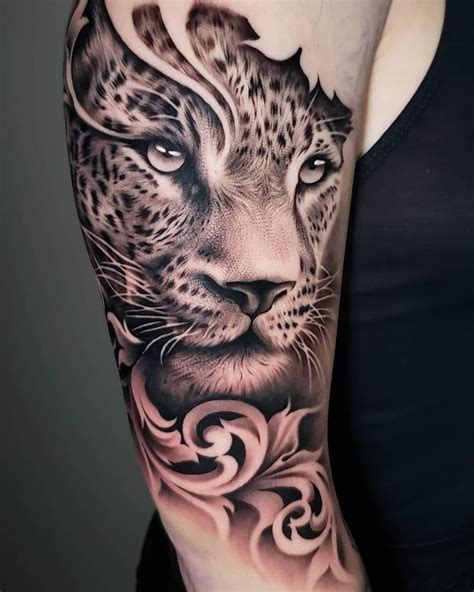 Realistic Cheetah Tattoo Realistic Cheetah Tattoo