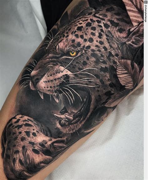 Realistic Jaguar Tattoo Bronctattooaus Com