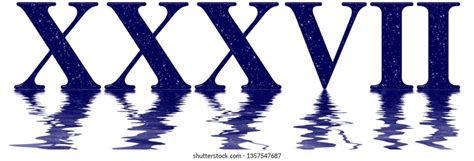 Roman Numeral 37 Roman Numeral 37