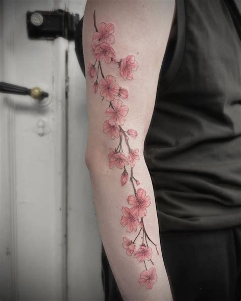 Sakura Flower Tattoo