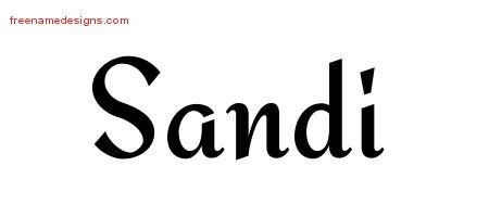 Sandi Archives Free Name Designs