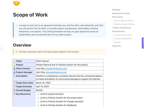 Ultimate Guide to Scope of Work Templates for Flawless Project Execution