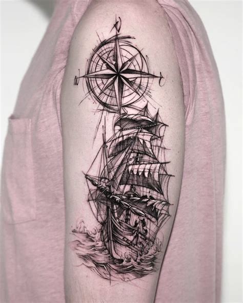 Ship Tattoo Designs