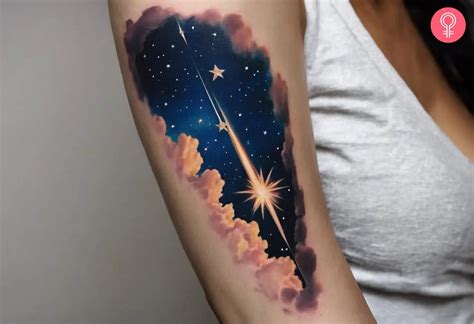 Shooting Star Tattoo Ideas For A Touch Of Cosmic Magic Shooting Star Tattoo Ideas For A Touch Of Cosmic Magic
