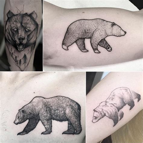 Simple Bear Tattoo Ideas Photos Simple Bear Tattoo Ideas Photos