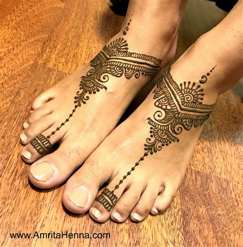 Simple Feet Henna Design Henna Designs Feet Foot Henna Simple Foot