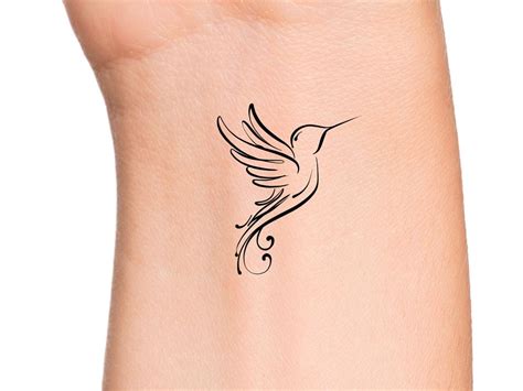 Simple Hummingbird Tattoo Hummingbird Tattoo Tattoodo