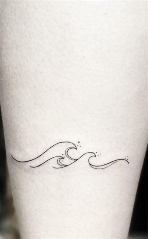 Simple Ocean Wave Tattoos Simple Ocean Wave Tattoos