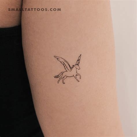 Simple Pegasus Tattoo
