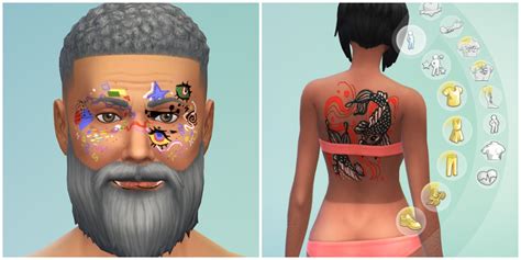 Sims 4 Players Are Making Great Use Of The New Tattoo Feature