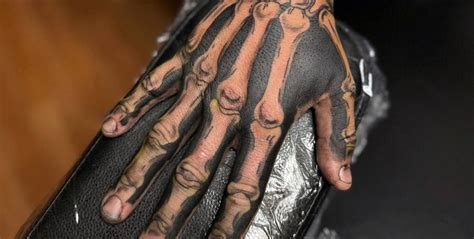 Skeleton Hand Tattoo