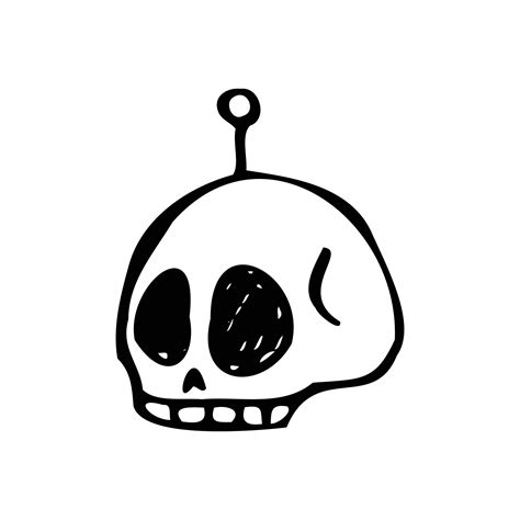 Skull Simple Tattoo