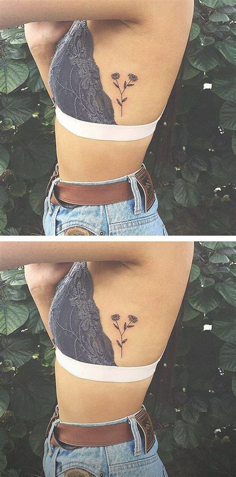 Small Cute Rib Tattoos