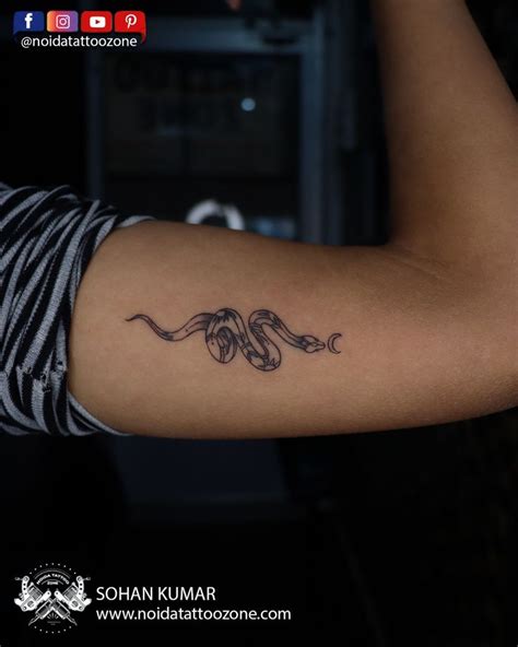 Snake Tattoo On Biceps Biceps Tattoo Ideas For Men Biceps Tattoo