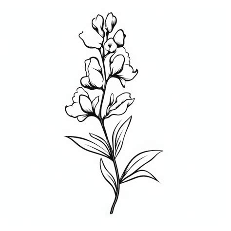 Snapdragon Flower Tattoo Meaning